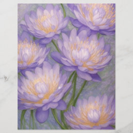  Lavendel Bloemen Stationery