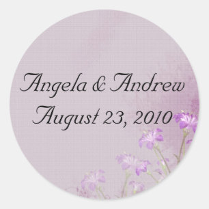 Lavendel Bloemen Stickers