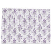 Lavendel Bloemen Verjaardag Groot Cadeauzakje (Achterkant)