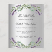 Lavendel bloemen zilveren budget gelofte vernieuwi (Voorkant)