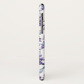 Lavendel bloemenpatroon waterverf Case-Mate iPhone case (Achterkant/links)