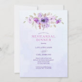 Lavendel Bloemig Kaart (Voorkant)