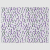 Lavendel Bloemig Tissuepapier (Voorkant)