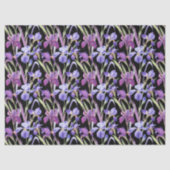 Lavendel Bloemig Tissuepapier (Voorkant)