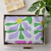 Lavendel Bloemig Tissuepapier (Geschenk)