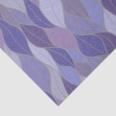 Lavendel Bloemig Tissuepapier (Detail)