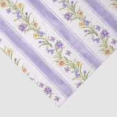 Lavendel Bloemig Tissuepapier (Detail)