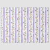 Lavendel Bloemig Tissuepapier (Voorkant)