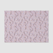 Lavendel Bloemig Tissuepapier – Elegante Cadeaupap (Voorkant)