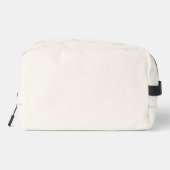 Lavendel Bloemige Aquarel Bruidsdouche Op Maat Toilettasje (Achterkant)