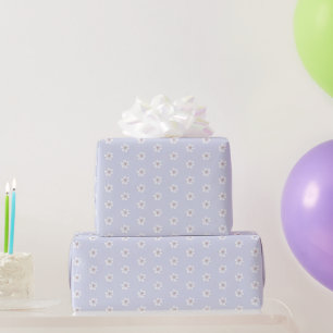Lavendel Bloemige Bruidsdouche Cadeaupapier