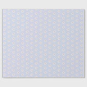 Lavendel Bloemige Bruidsdouche Cadeaupapier (Vlak)