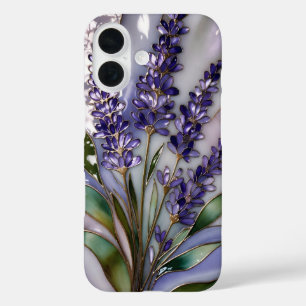 Lavendel Bloemige Hoesje Paars Elegant