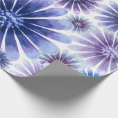 Lavendel Bloemige Inpakpapier (Hoek)