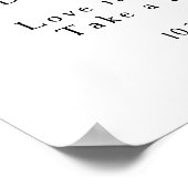 Lavendel bloemige waterverf vrijgezellenfeest welk poster (Hoek)