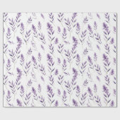 Lavendel Bloemknoppen Thunder_Cove Cadeaupapier (Vlak)
