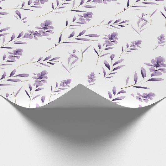 Lavendel Bloemknoppen Thunder_Cove Cadeaupapier (Hoek)