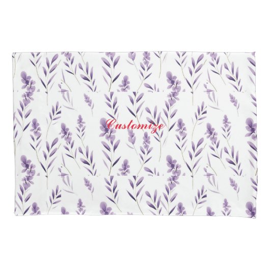 Lavendel Bloemknoppen Thunder_Cove Kussensloop (Voorkant)