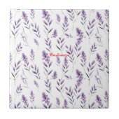 Lavendel Bloemknoppen Thunder_Cove Tegeltje (Voorkant)