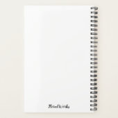 Lavendel Bloemplanner Planner (Achterkant)