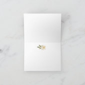 Lavendel Bloemstuk Koets Bedankkaart (Binnen)