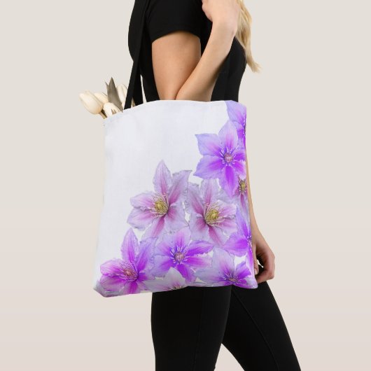 Lavendel Bloom Canvas tas – Zachte Bloemen voor Ev (Dichtbij)