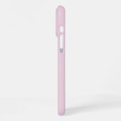 Lavendel Bloom: Monogrammed Initiaal 'P' iPhone Hoesje (Linkerkant)