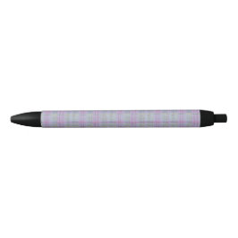 Lavendel Blootvoets Schotsgeruit Zwarte Inkt Pen
