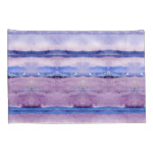 Lavendel Blue Geode Geïnspireerd Tribal Blanket Ar Kussensloop (Achterkant-Rechts)