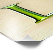 Lavendel Blume in glänzender Eleganz Foto Afdruk (Hoek)