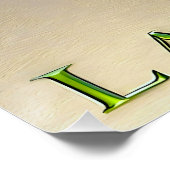 Lavendel Blume in glänzender Eleganz Perfect Poster (Hoek)