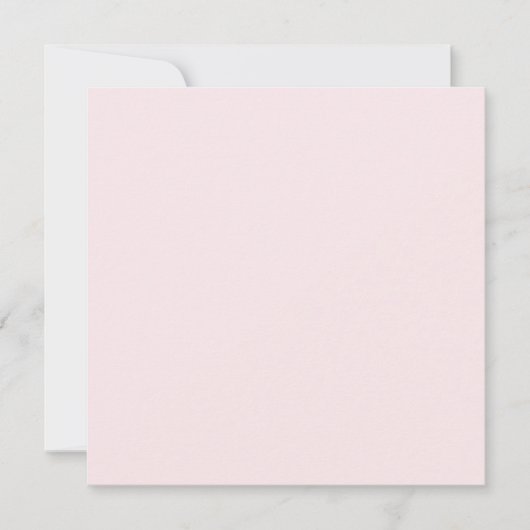 Lavendel Blush Effen Kleur  Kaart (Voorkant)