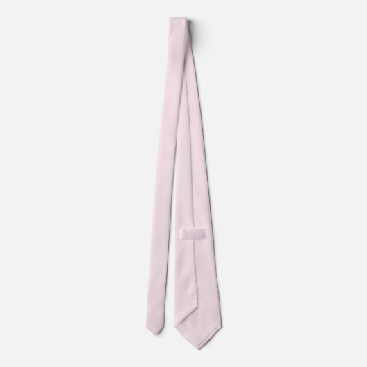 Lavendel Blush Effen Kleur Stropdas (Achterkant)