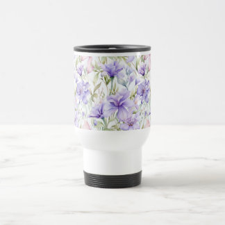 Lavendel Blush Waterverf Reisbeker
