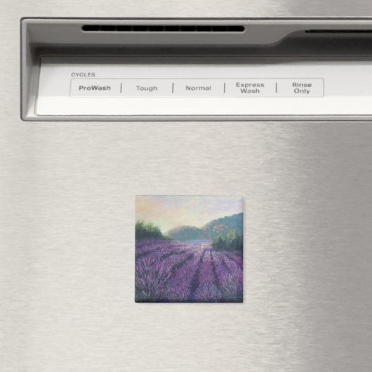 Lavendel Boerderij magneet (Insitu (Vaatwasser))