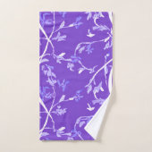 Lavendel Boho Chic Bladeren Bad Handdoek (Handdoek)