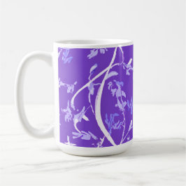 Lavendel Boho Chic Bladeren Koffiemok
