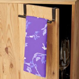 Lavendel Boho Chic Bladeren Theedoek