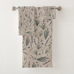 Lavendel Botanisch Bad Handdoek Set