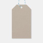 Lavendel Botanisch Patroon Cadeaubijsluiter Cadeaulabel (Achterkant)