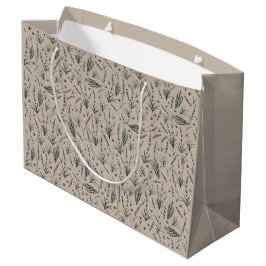 Lavendel Botanisch Patroon Cadeautas