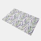 Lavendel botanisch patroon deurmat (Schuin)