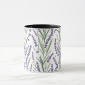 Lavendel Botanisch Patroon Mok (Midden)