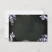 Lavendel Botanische Trouw Dankkaart Bedankkaart (Achterkant)