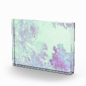 Lavendel Breedbladige Mist Fotoblokken (Rechts)