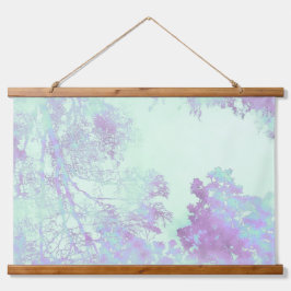Lavendel Breedbladige Mist Hangend Wandkleed