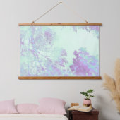Lavendel Breedbladige Mist Hangend Wandkleed (Slaapkamer)
