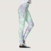 Lavendel Breedbladige Mist Leggings (Rechts)