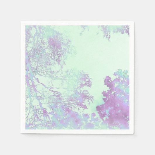 Lavendel Breedbladige Mist Servet (Voorkant)