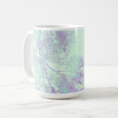 Lavendel Breedbladige Nevel Koffiemok (Voorkant links)